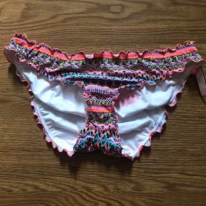 Victoria Secret ruffle cheeky Bikini bottoms!!